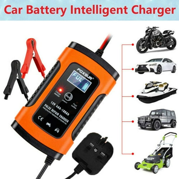 Full Automatic Car Battery Charger 110V To 220V To 12V 6A