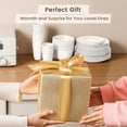 thumbnail image 5 of Homienly 40-Piece Wheat Straw Dinnerware Set, Service for 8, Round Plates, Bowls & Cups, Microwave & Dishwasher Safe, White, 5 of 8