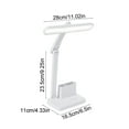 thumbnail image 3 of Desk Lamp Lighting Ceiling Plastic Desk Lamp LED Curved Desk Lamp For Students Foldable From Multiple Angles Double Purpose For Charging And Plugging Bedside Reading Desk Lamp, 3 of 6