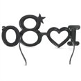 thumbnail image 4 of OULII Round Golden Party Glasses Costume Accessory for Adults Photo Prop 1Pack, 4 of 4