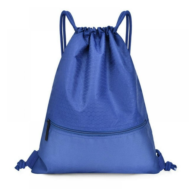 2 Pack Basketball Gym Drawstring Bags Sport Waterproof Draw String Back Cinch Sack Backpack Gifts for Boys Girls