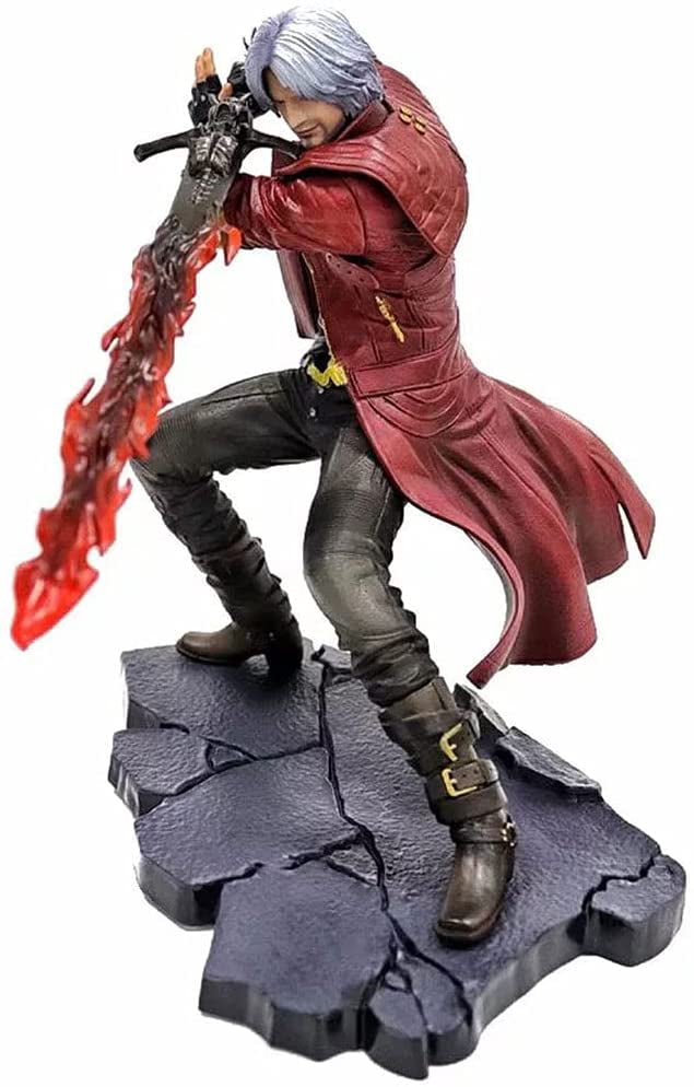Devil May Cry 3 Dante Action Figure 9 Inch Decoration Gift Multicolor