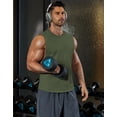 thumbnail image 3 of COOFANDY Workout Shirts for Men Sleeveless Cut Off Cotton Shirt Training Athletic Regular Fit Summer Tank Tops, 3 of 7