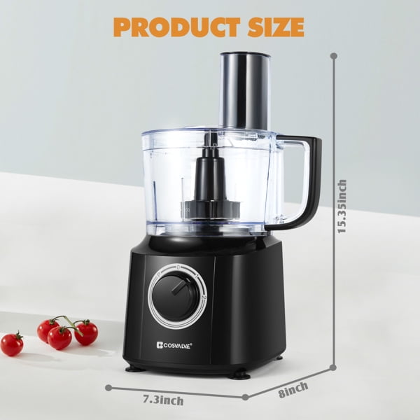 Small Food Processor, Vegetable Chopper, Dicers Slicer Cutter and Grater  4-in-1 Vegetable Potato and Oninon Dicers with Container, Kitchen Electric Food  Mixer Blender Food Spirializer, 2 Speeds 