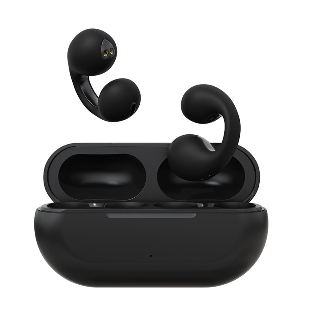 YUANHUILI IPX5 Waterproof Bone Conduction TWS Wireless Earbuds for Sony  Ambie Sound Earcuffs (Black) 