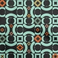 thumbnail image 1 of oneOone Cotton Poplin Twill Black Fabric Geometric Sewing Material Print Fabric By The Yard 56 Inch Wide-FC, 1 of 6