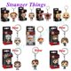 thumbnail image 2 of 13 estilos más nuevos FUNKO POP Llaveros de bolsillo Demogorgon Dustin Eleven Freddy Steve Robin Barb Figuras de acción Juguetes, 2 of 6