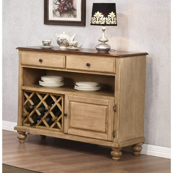 Buffet Server Wine Storage Cabinet, Home Kitchen Storage Organizer