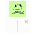 thumbnail image 1 of Croak Frosch Mignon Lovely Postcard Set Birthday Mailing Thanks Greeting Card, 1 of 3