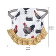 thumbnail image 4 of Reusable Chicken Saddle Apron for Feather Protection and Wound Healing with Elastic Fabric, 4 of 4