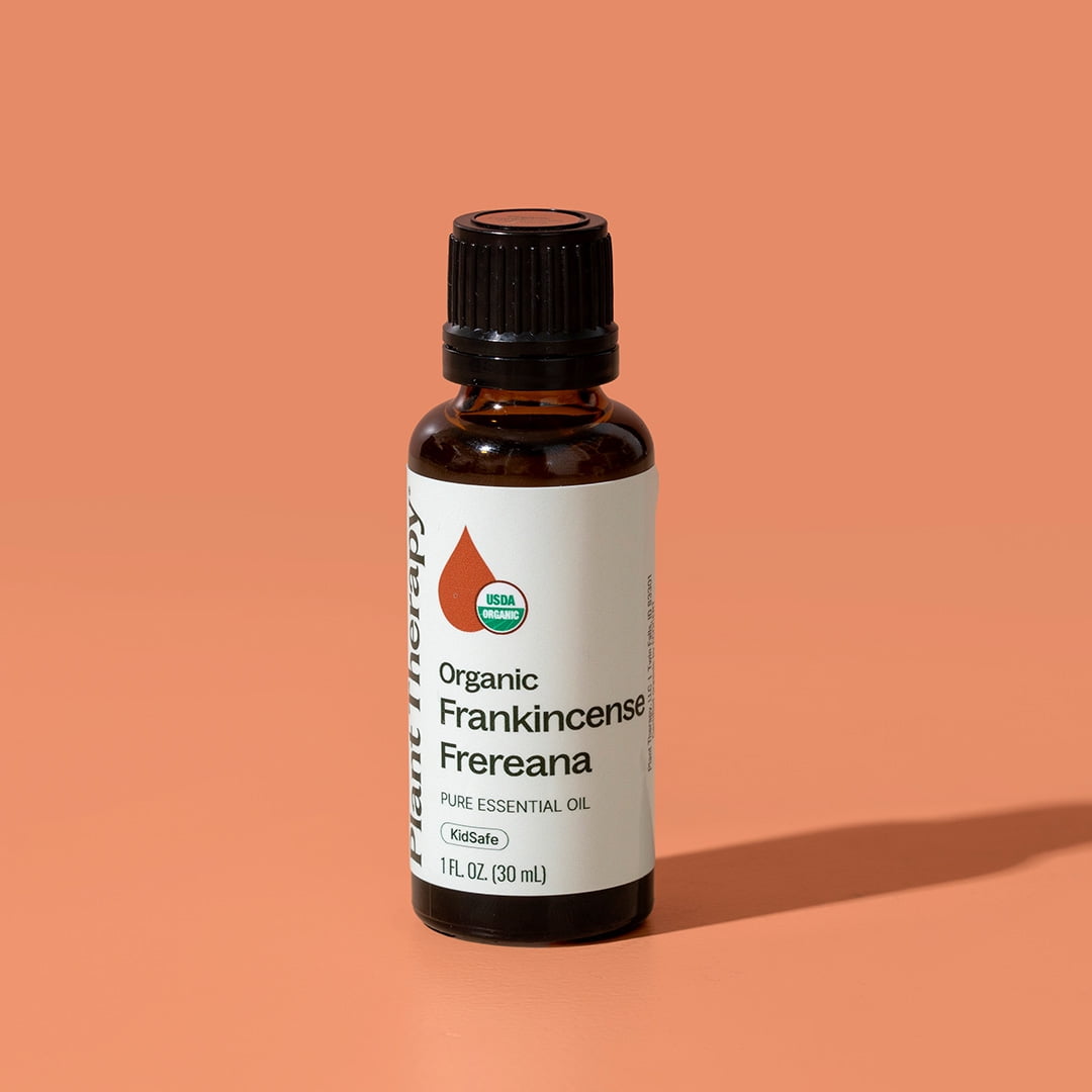 Plant Therapy Organic Frankincense Frereana Essential Oil 100% Pure, USDA Certified Organic, Undiluted, Natural Aromatherapy 30 mL (1 oz)