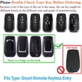 thumbnail image 2 of Key Fob Cover Compatible with Toyota Land Cruiser Venza RAV4 Prime Hilux Fortuner Tundra Corolla Cross Sequoia 2016-2023 4 Button Keychain Case Holder Protector,Silver-brown, 2 of 6