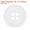White, variant on Uxcell 100pcs 32L Sewing Buttons 3/4"(20mm) Resin Round Flat 4-Hole Craft Buttons for Sewing Clothing and DIY, Orange