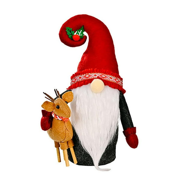 Árbol De Navidad, Decoración Del Hogar, Sombrero De Navidad, Muñeca Rudolph, Adornos De Muñeca Sin Rostro De Navidad 2022, Inevent HA046902-03