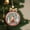 A3801, variant on christmas ornaments Wooden Colorful Half Spheres Ornament For Christmas Tree Decoration Christmas Scene Setup indoor christmas decorations
