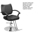 thumbnail image 5 of ZNNT Classic Hydraulic Barber Chair for Salon Beauty Spa Haircutting Hair Styling, Heavy Duty Barber Shop Equipment with Metal Frame Black, 5 of 7