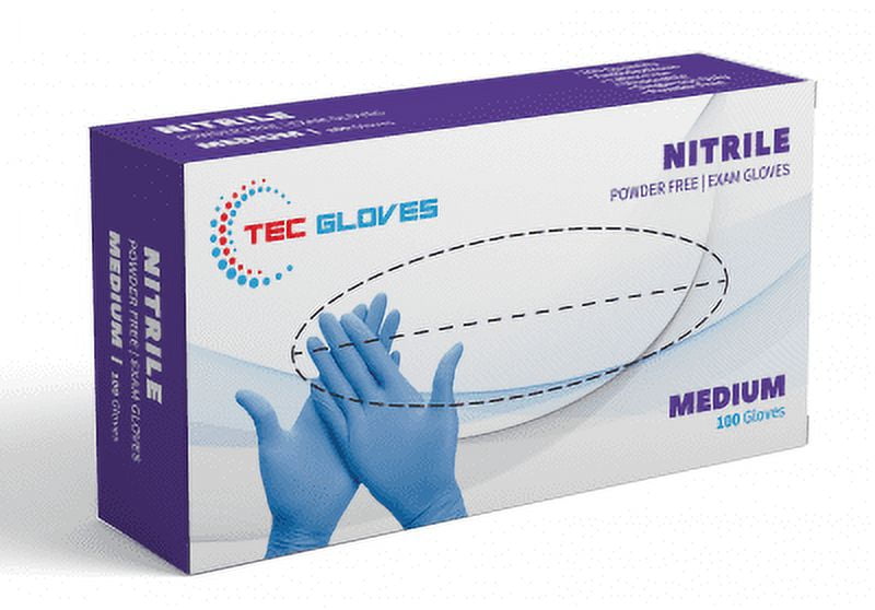 Nitrile Disposable Medical Exam Gloves X-Large - 1000Ct