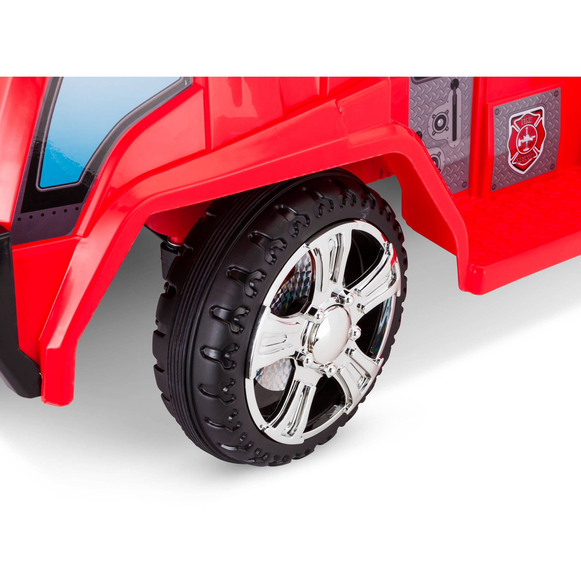 bubble fire rescue electric ride on