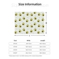 thumbnail image 5 of Fuzoiu Avocado of a Hear Print Flannel Blanket,Throw Blanket,Flannel Home Decor,Fleece Bed Blankets,Cozy Soft Blanket for Bed, Sofa, Camping, and Travel-40"x30", 5 of 6