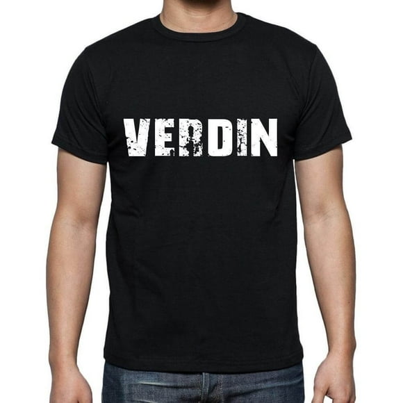 Men's Graphic T-Shirt Verdin Eco-Friendly Limited Edition Short Sleeve Tee-Shirt Vintage Birthday Gift Novelty
