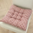 thumbnail image 5 of Visland Chair Cushion Buffalo Plaid Chair Pad for Indoor/Dining/Kitchen Chairs Seat Cushion Chair Pad Seat Cushion with Ties, 5 of 8