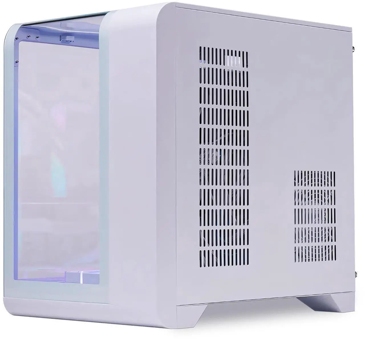 Hoengager Astral Mini Gaming PC -AMD Ryzen 5 7600X 6-Core 4.7 GHz-RTX 5060 8GB -32GB DDR5 RAM RAM-1TB PCIe SSD-RGB Fans-Windows 11 Desktop Computer