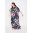 thumbnail image 4 of Long Plus Size Caftan Dress for Women Long Maxi Kaftans for Ladies Loose Casual Sleepwear Evening Gown Online, 4 of 6