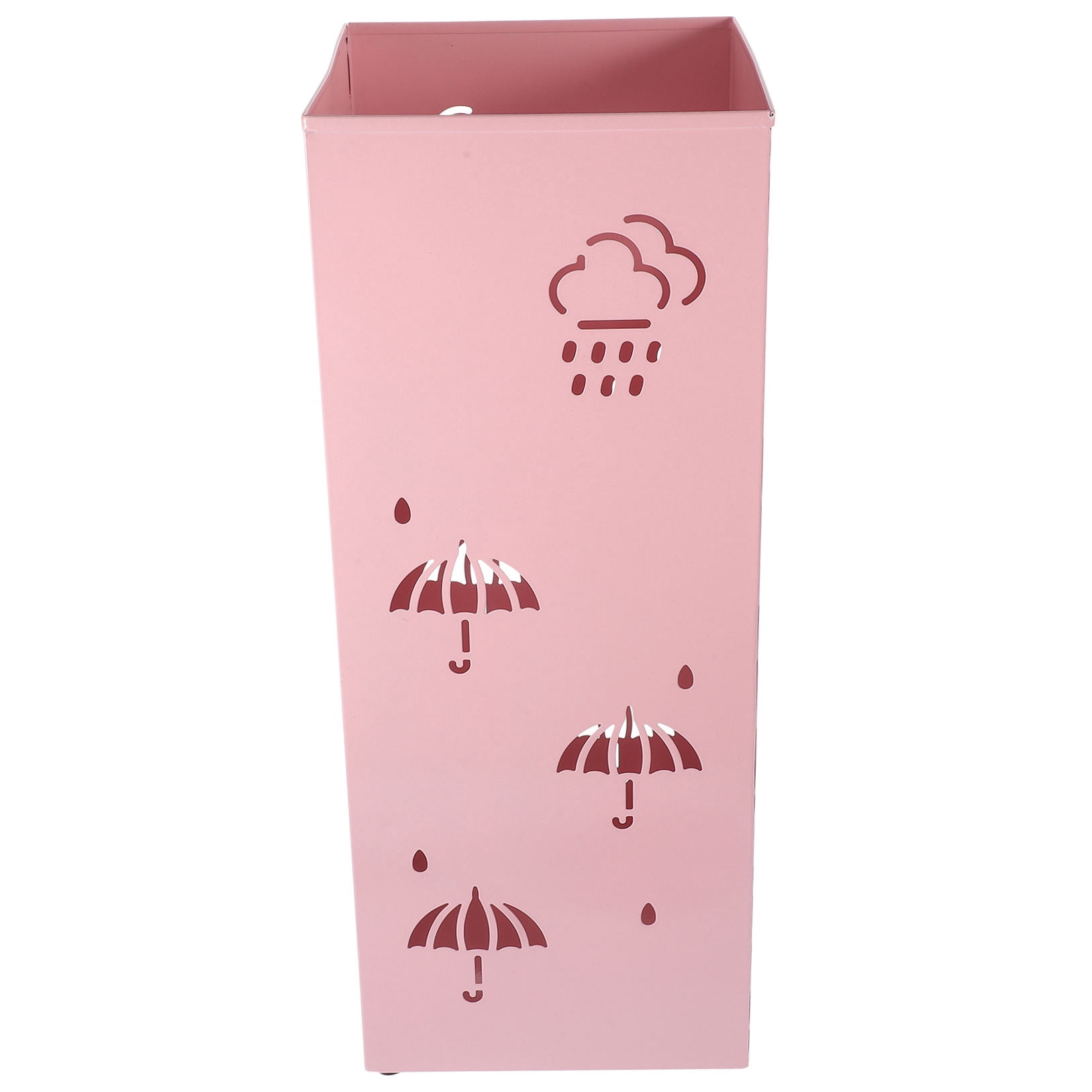 MLINS  Umbrella Storage Bucket Deck Clamp Holder for Entryway Pink