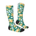 thumbnail image 3 of Fotbe Happy Mother's Day1 print Women's Men's Novelty Crew Socks Cotton Socks Knee High Socks for Walking,Running,Nurses,Pregnancy, 3 of 9