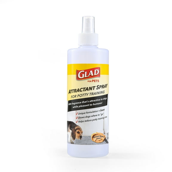 Glad For Pets Attractant Potty Training Spray for Dogs & Puppies, 16oz