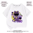 thumbnail image 5 of Camisetas del juego de Critters sonrientes para niños, Top de manga corta de algodón, ropa deportiva informal, regalos de cumpleaños, 5 of 5