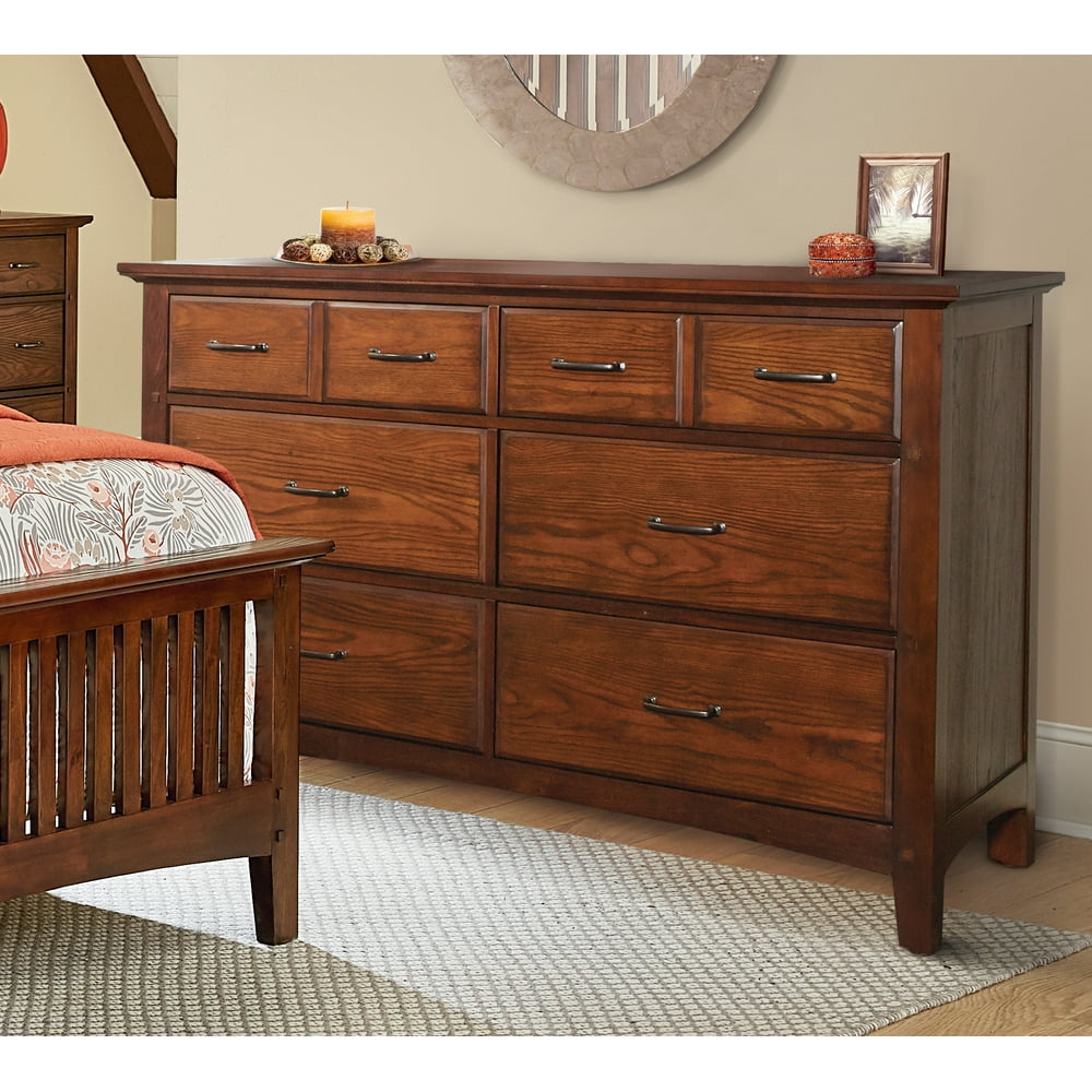 Modern Mission 6 Drawer Dresser 2/CTN