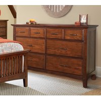 Modern Mission 6 Drawer Dresser 2/CTN