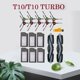 thumbnail image 2 of 19 Uds repuestos compatibles con Deebot T10 accesorios para aspiradoras filtro Hepa lavable principal S, 2 of 5