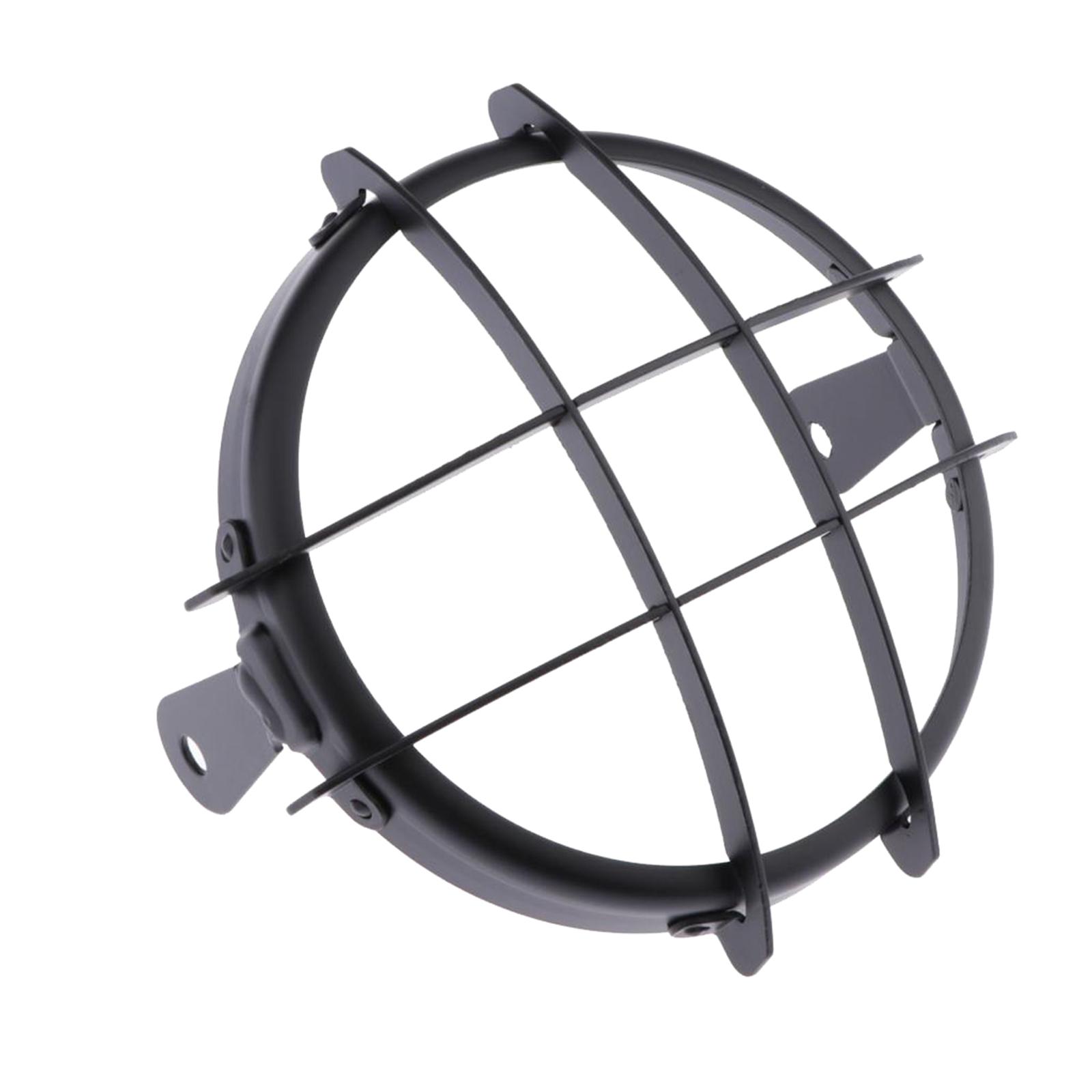 Universal 5.75inch Motorcycle Headlight Grill Cover Headlight Bracket