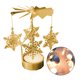 thumbnail image 4 of Candelero giratorio giratorio Banquete de boda Decoración del hogar de Navidad Candelabro de candelita de metal sidaley HA1736-07B, 4 of 5