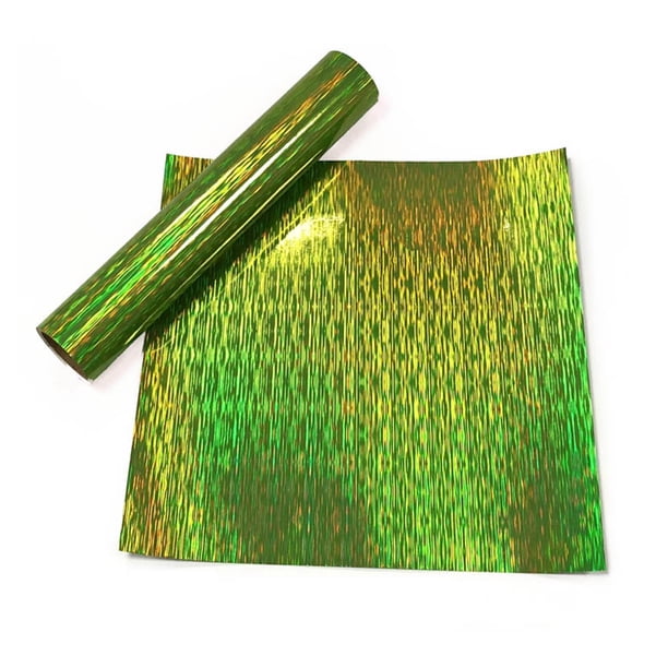 Starlight - Vinilo adhesivo cepillado para manualidades, 30,5 cm x 1,8 m / 12 pulgadas x 6 pies, 6 c Abanopi Verde