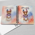 thumbnail image 4 of 4th of July Basenji Celebrates Independence Day Spiral Bound Journal African Barkless Dog Lover 5x7in Spiral Notebook - 12010, 4 of 5