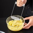 thumbnail image 2 of Stainless Steel Potato Masher Manual Fruit Ricer Food Crusher Vegetable Mashers, 2 of 8