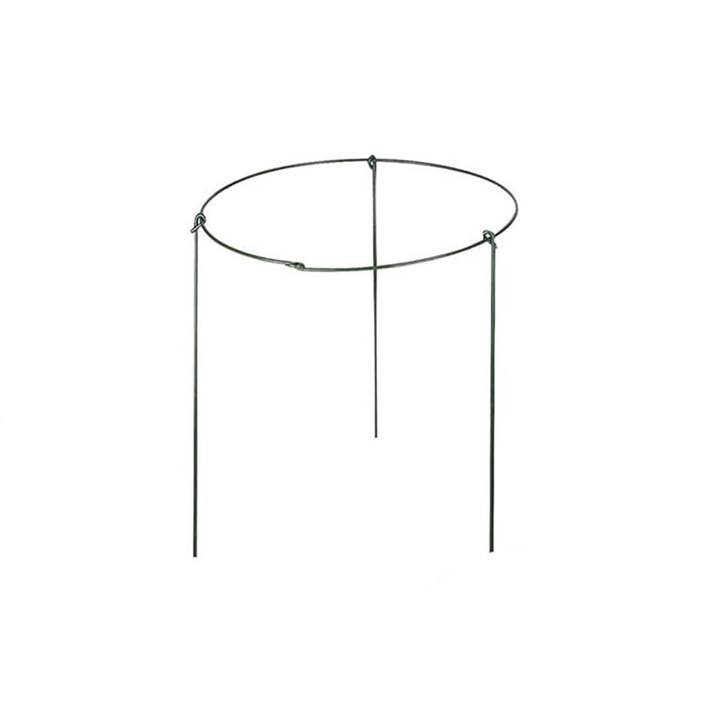 Fomlatr1 Large Garden Plant Support Rings, 10inch Wide x 17inch High, 3