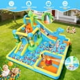 thumbnail image 2 of Tobogán acuático inflable AKEYDIY Dinosaurio 13 en 1 400 x 392 cm, 2 of 4