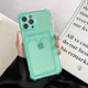 thumbnail image 1 of Funda transparente con ranura para tarjetas para iPhone 11 12 13 14 Mini Pro XS Max X XR SE 7 8 14 Plus Tan Jianjun unisex, 1 of 2