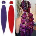thumbnail image 4 of Hair Extensions,Long Braiding Hair Extensions,26 Inch Pre Stretched Synthetic Braiding Brai Hairs,Prestretched, 4 of 8