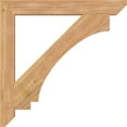 thumbnail image 3 of Ekena Millwork 5 1/2"W x 48"D x 48"H Imperial Slat Smooth Bracket, Western Red Cedar, 3 of 4