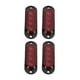 thumbnail image 5 of Luces laterales para camiones LucesLuz estroboscópica para automóvil, 4 LED IP65 Luces laterales impermeables para camiones 3000K para automóviles para camiones para remolques, 5 of 8