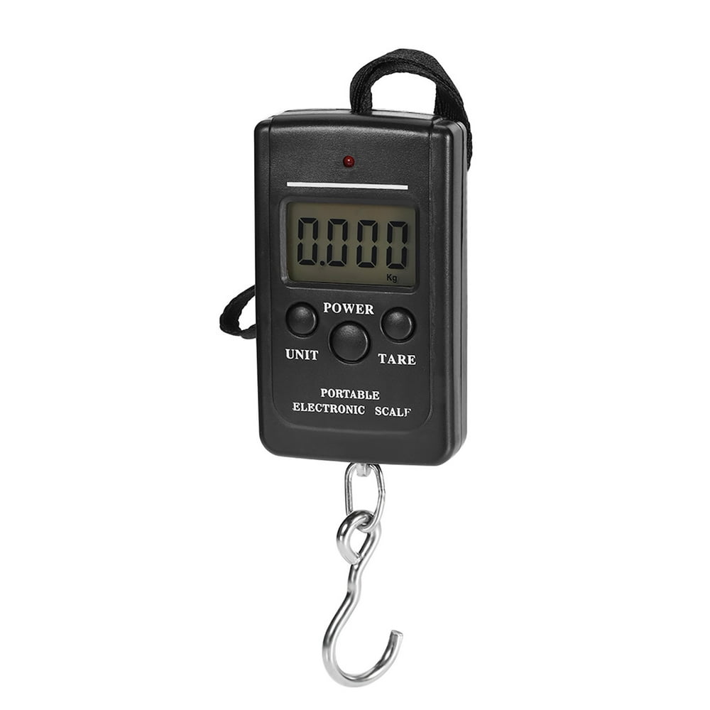 Electronic Digital Handle Spring Scale 40000g/10g ABS Portable Hanging