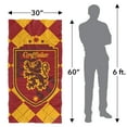 thumbnail image 6 of Harry Potter Gryffindor Plaid Sigil Officially Licensed Beach Towel 30' X 60', 6 of 6