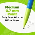 thumbnail image 3 of czcpp-Ecolutions Mechanical Pencils with Erasers, With Colourful Barrel, Medium Point (0.7 mm), 12-Count Pack, Mechanical Pencils Made from 81% Recycled Plastic, 3 of 4