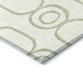 thumbnail image 3 of Addison Rugs Chantille Indoor/Outdoor Transitional Geometric Aloe Machine Washable Rectangle Rug, 5' x 7'6", 3 of 8