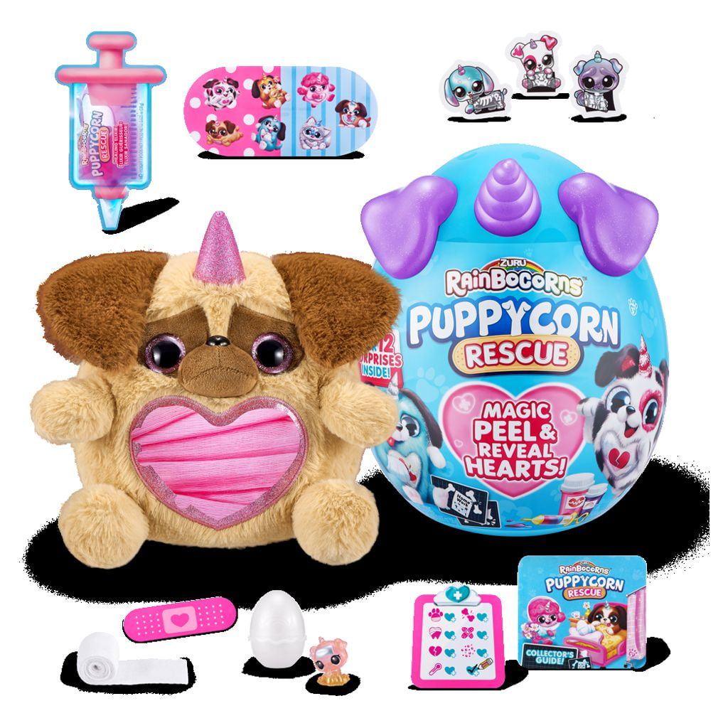 Rainbocorns Puppycorn Rescue Egg with Mystery Surprises and Slow
